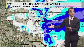 Warmer Before Rain, Snow, Cold, & Wind Arrive in New Mexico 1-22-2026