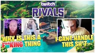 CouRage RAGE QUITS Fortnite & $400,000 Twitch Rivals Tournament After Dying To Mech