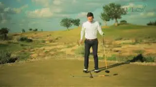 Golf setup - Ball position and alignment