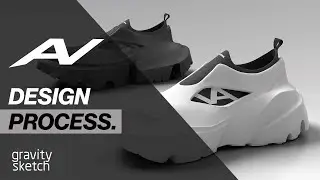 ANVTRA - Gravity Sketch Shoe Development