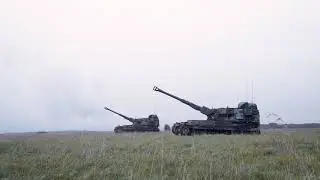 The AS90 goes bang.