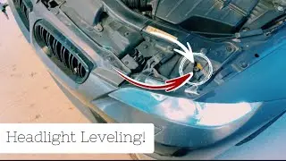 Как отрегулировать уровень света фар BMW! | E90 E92 328i 335i M3