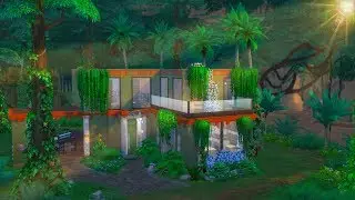 The Sims 4 || Garden of Eden || Jungle Adventure || Vacation House|| Speed Build || No CC