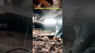 Dig out for a sump pump basin. #waterproofing #flooded #Illinois #crawlspace #waterintrusion #SoC