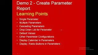 MSBI ( SSRS 03 ) Session 50   Create Parameter and Cascade Parameter Reports