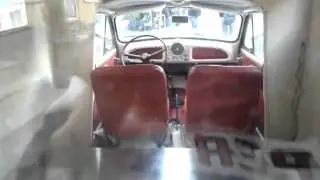 Retrofitted Morris camper