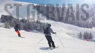 4K Skiiing France 2019 - St Gervais Mont Blanc - DJI Mavic Pro - DJI Osmo Pocket