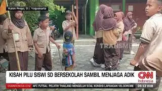 Kisah Pilu Siswa SD Bersekolah Sambil Menjaga Adik  | REDAKSI PAGI (29/01/26)
