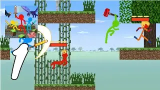 Stickman Combat: Craft War Gameplay Walkthrough #1 (Android, IOS)