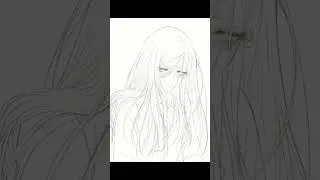 NieR Automata ver1.1a Fanart - Adam (Timelapse) #shorts #fanart #nier #drawing