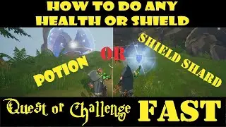 Spellbreak Any health, shield, potions, or shield shard quest/challenge fast [tips and tricks]