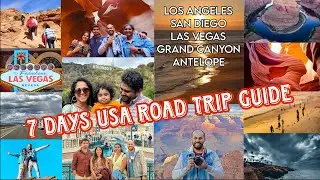 1 Week USA Road Trip Guide | California Nevada Arizona