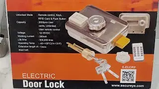 SECUREEYE DOOR LOCK / UNBOXING / @ftcsachinayodhya