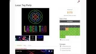 Online Reservation Software Built for Laser Tag
