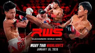 RWS Rajadamnern World Series | January 10, 2026 | Muay Thai Highlights