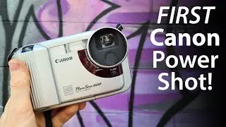 FIRST Canon PowerShot 600: 25 YEARS later! Retro review