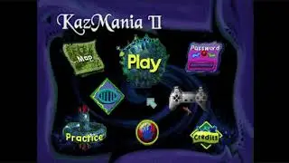 KazMania 2 - Chaos in KazMania - Sony PlayStation - Intro & Title Screen