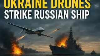 Ukraine Drones STRIKE Russian Ship &ndash; Then THIS Happened at Sea 😱🚢🔥