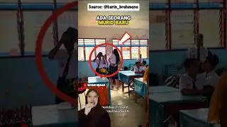Viral Murid Baru Bule Dari Belanda 😲‼️ #shorts