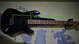 bohlen-pierce(13ed3) electric guitar - macrotonal improvisation
