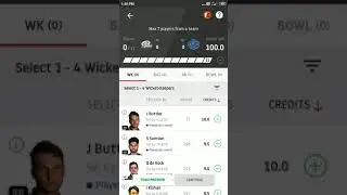 MI vs RR Dream11 Team