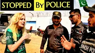 First time Pakistan Cricket, We were Stopped by Karachi Police 🇵🇰