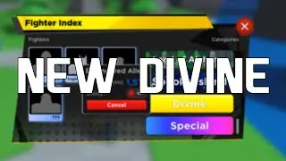 SHOWCASE NEW DIVINE FIGHTERS | Anime Fighters Simulator