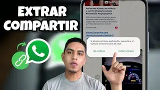 C&oacute;mo EXTRAER y COMPARTIR Chats de WhatsApp 2026 👉 Guardar Conversaciones en tu Celular F&aacute;cil
