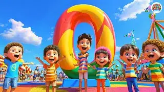 Letter O Song | Funny kids cartoon song with lyrics #music #abcphonics #nurseryrhym  #cartoonforkids