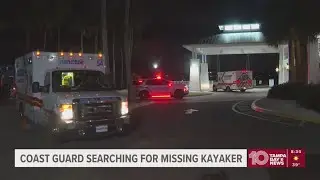 Coast Guard continues search for missing kayaker off Honeymoon Island