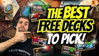 🎁 NEW FREE META DECKS in Hearthstone! Which One Should YOU Pick? 🃏🔥