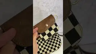Serving everyday style with this checkered + brown beauty 👜🤎 #BagObsession #EverydayStyle