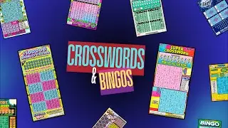 LIVE-STREAMING WHILE I SCRATCH CROSSWORD AND BINGO LOTTERY TICKETS