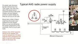 Safety Grounding and Fusing Hot Chassis and Transformer Type Radios: Rob Tracy