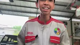 MENGECEK REM PADA BAN DEPAN DAN BELAKANG MOBIL KIJANG SERI 5K