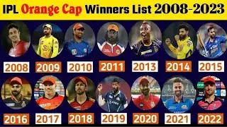 IPL Orange Cap Winners 2008~2023 #ipl #iplshorts #viral #iplorangecap #shortsfeed #kohli#Gill#Warner