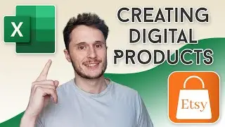 How I build DIGITAL Excel Reports to Sell on Etsy 💸 Github Grid Exercise Tracker