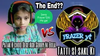 MANVI GAMING VS FRAZER YT | SORRY MANGO WRNA PATAK K CHOD DEGE | MANVI GAMING EXPOSE @Frazerofficial