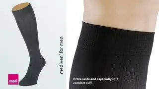 mediven for Men Knee-High Compression Socks - Light Support