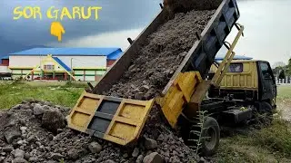 Trip Dump Truck Pengiriman Urugan Sampai Tujuan