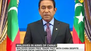 Maldives government signs free trade agreement with China