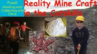 Fossils - Reality Minecraft in the Catskills;  Fossil Hunting and Fossil Collecting with Chris