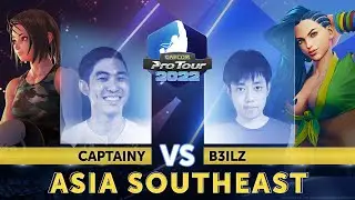 CaptainY (Akira) vs. B3ilz (Laura) - Top 16 - Capcom Pro Tour 2022 Asia Southeast