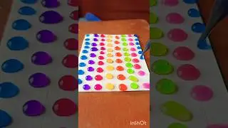 satisfying water drops art 💙❤💛💚🧡💜 #subscribetomychannel #sapportmeguys #likecommentshare #creative