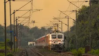 NFR's Own Electric Locomotive | Siliguri WAP7 with Guwahati SMVT Bengaluru Exp skips Kanki at MPS !
