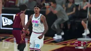 Heat vs Cavs 2Q