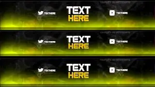 2D Banner Template - Free Download (PSD)