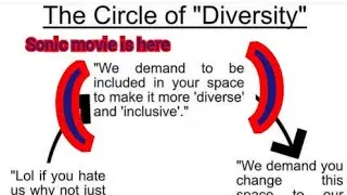 Sonic Meets The Circle Of Diversity.