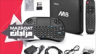 M8 android tv box 4K افضل جهاز تي في اندرويد