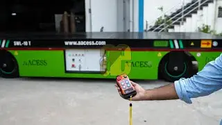 Battery Operated Trackless Trolley with Anti Collision Human Safety Sensor -  @aacessequipments7277